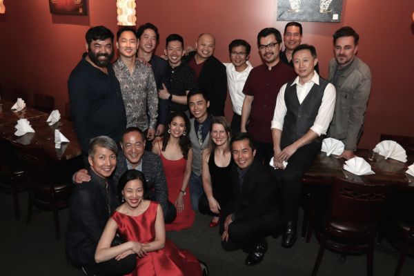 Sitting: Jason Ma, Alan Muraoka, Lia Chang, Ali Ewoldt, Jonny Lee, Jr. Kristen Rosenf Photo