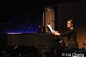 Music Director Kristen Rosenfeld in rehearsal Photo