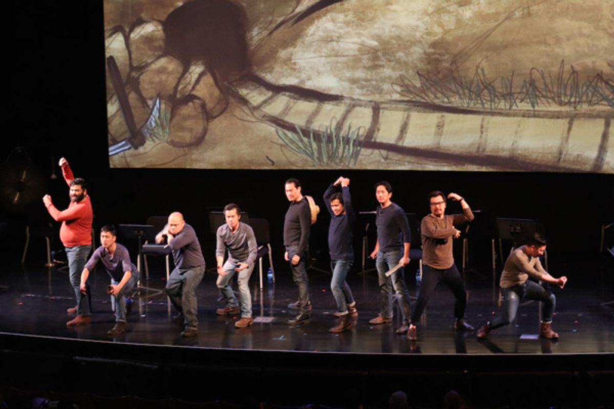 Lawrence-Michael Arias, Daniel May, Viet Vo, Steven Eng, Darren Lee, Eric Bondoc, Eric Elizaga, Alex Hsu and Kiet Tai Cao at 