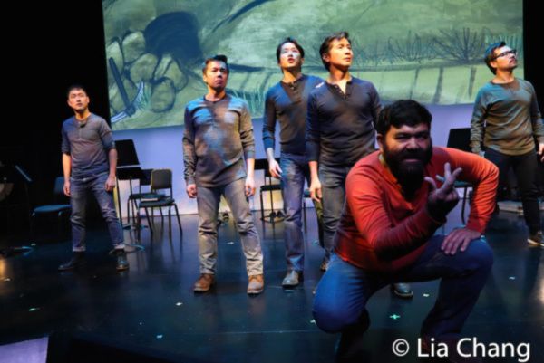 Daniel May, Steven Eng, Eric Elizaga, Eric Bondoc, Lawrence-Michael Arias and Alex Hs Photo