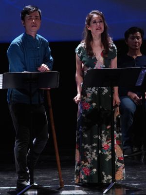 Jonny Lee, Jr. and Ali Ewoldt Photo