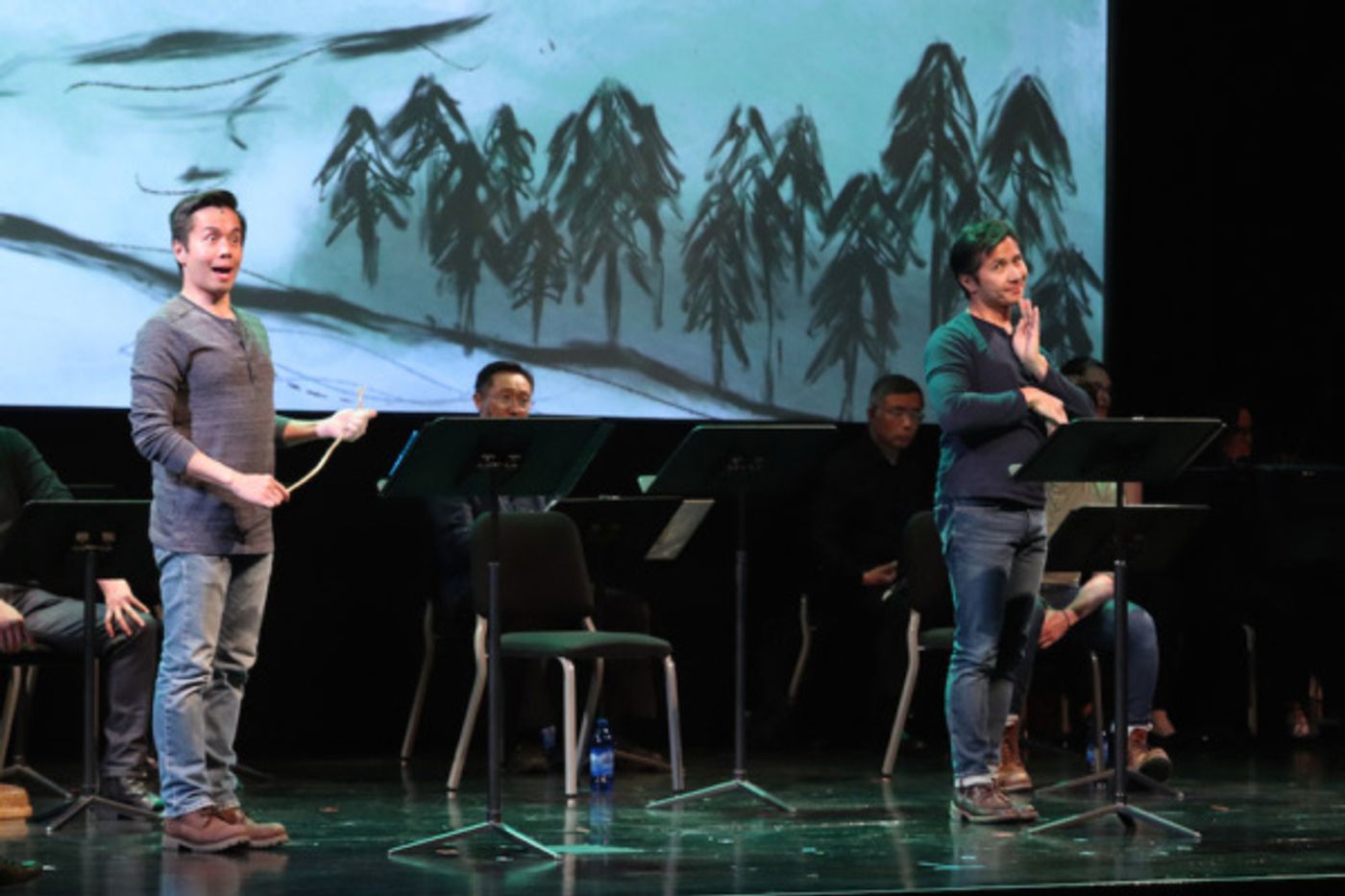 Photo Flash: Ali Ewoldt, Ann Harada, David Henry Hwang And More Celebrate Jason Ma's GOLD MOUNTAIN In Salt Lake City  Image