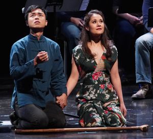 Jonny Lee, Jr., and Ali Ewoldt Photo