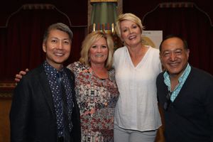 Jason Ma, Kassi Bybee, GM of Ogden Eccles Conference Center & Peery''s Egyptian Theat Photo