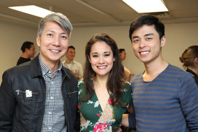 Jason Ma, Ali Ewoldt, Jonny Lee, Jr. Photo