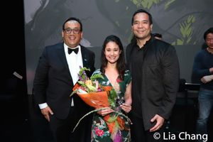 Max Chang, Spike 150 Board member, Ali Ewoldt and Utah Attorney General Sean D. Reyes Photo