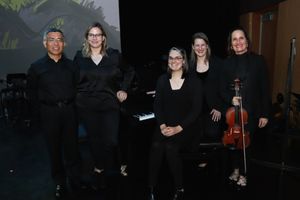 Keming Zhou, Lauren Posey, Nicole Elkins, Kristen Rosenfeld and LeeAnn Morgan after t Photo