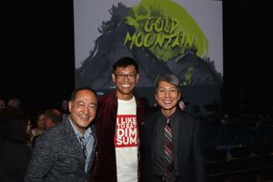 Alan Muraoka, Baldwin Louie and Jason Ma after the opening night performance on May 8 Photo