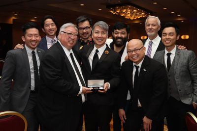 Kiet Tai Cao, Eric Elizaga, Judge Michael Kwan, Alex Hsu, Jason Ma, Lawrence-Michael  Photo