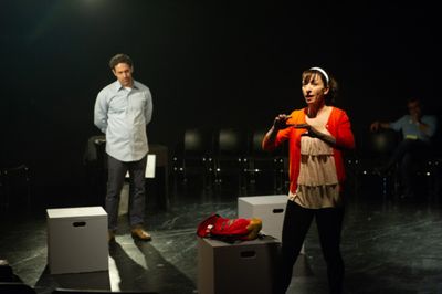 Tim Weinert and Miranda Jonte. Photo by Simon Raymundo. Photo