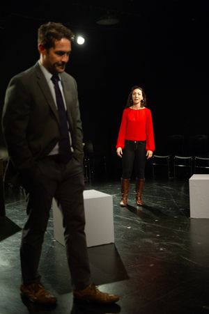 Tim Weinert and Miranda Jonte. Photo by Simon Raymundo. Photo