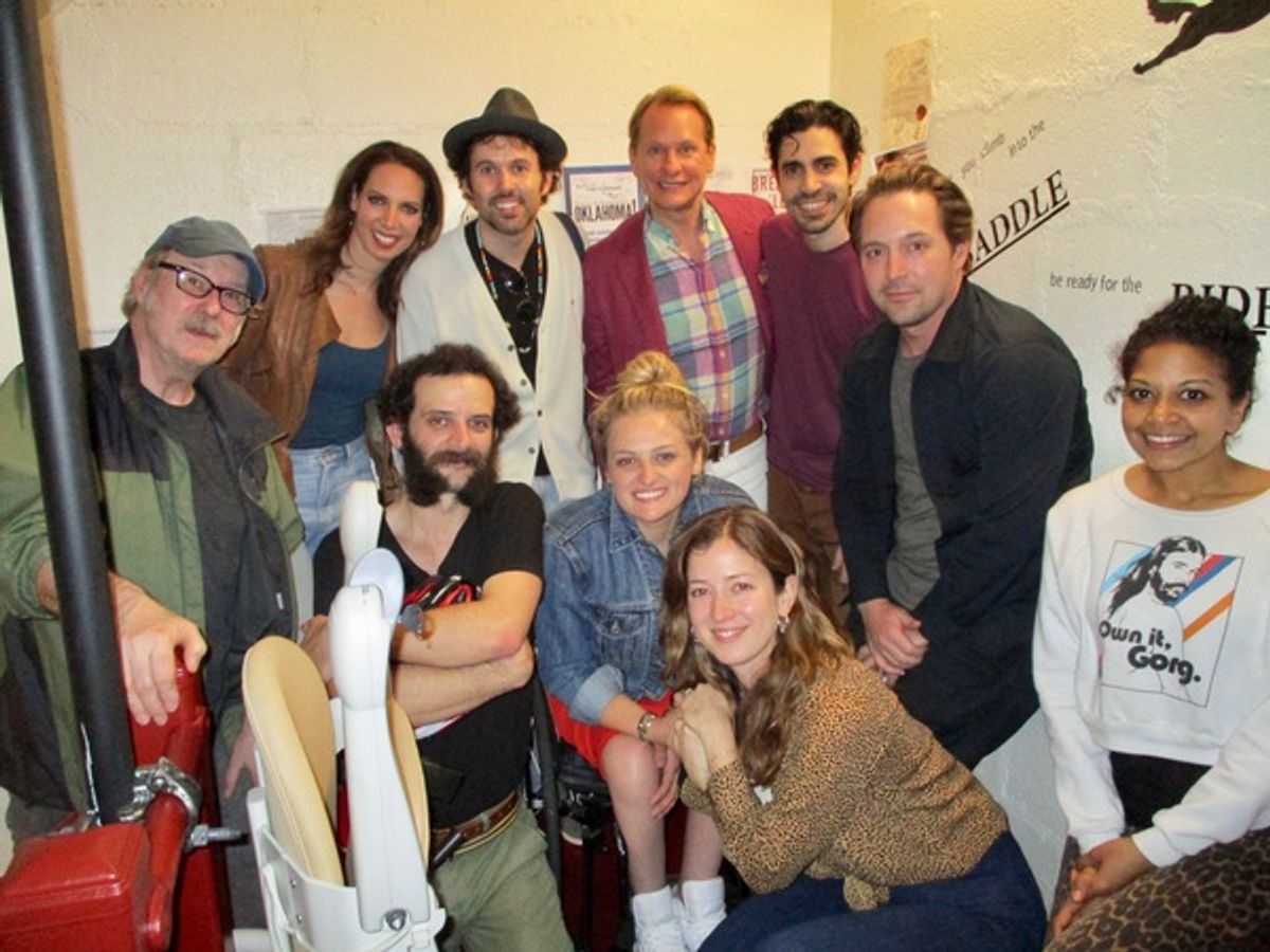 Carson Kressley and Beck Bennett with the cast at 