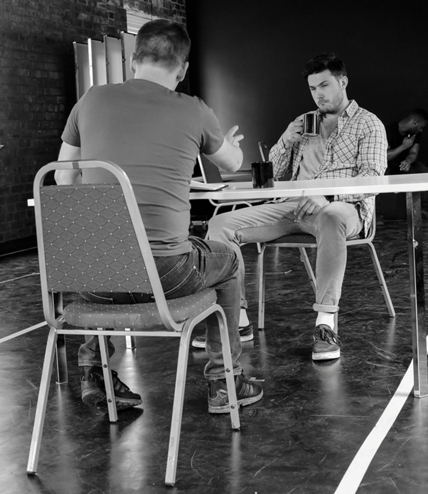 Photo Flash: Inside Rehearsal For Hope Mill Theatre's THE EXONERATED Photo Flash: Inside Rehearsal For Hope Mill Theatre's THE EXONERATED Image