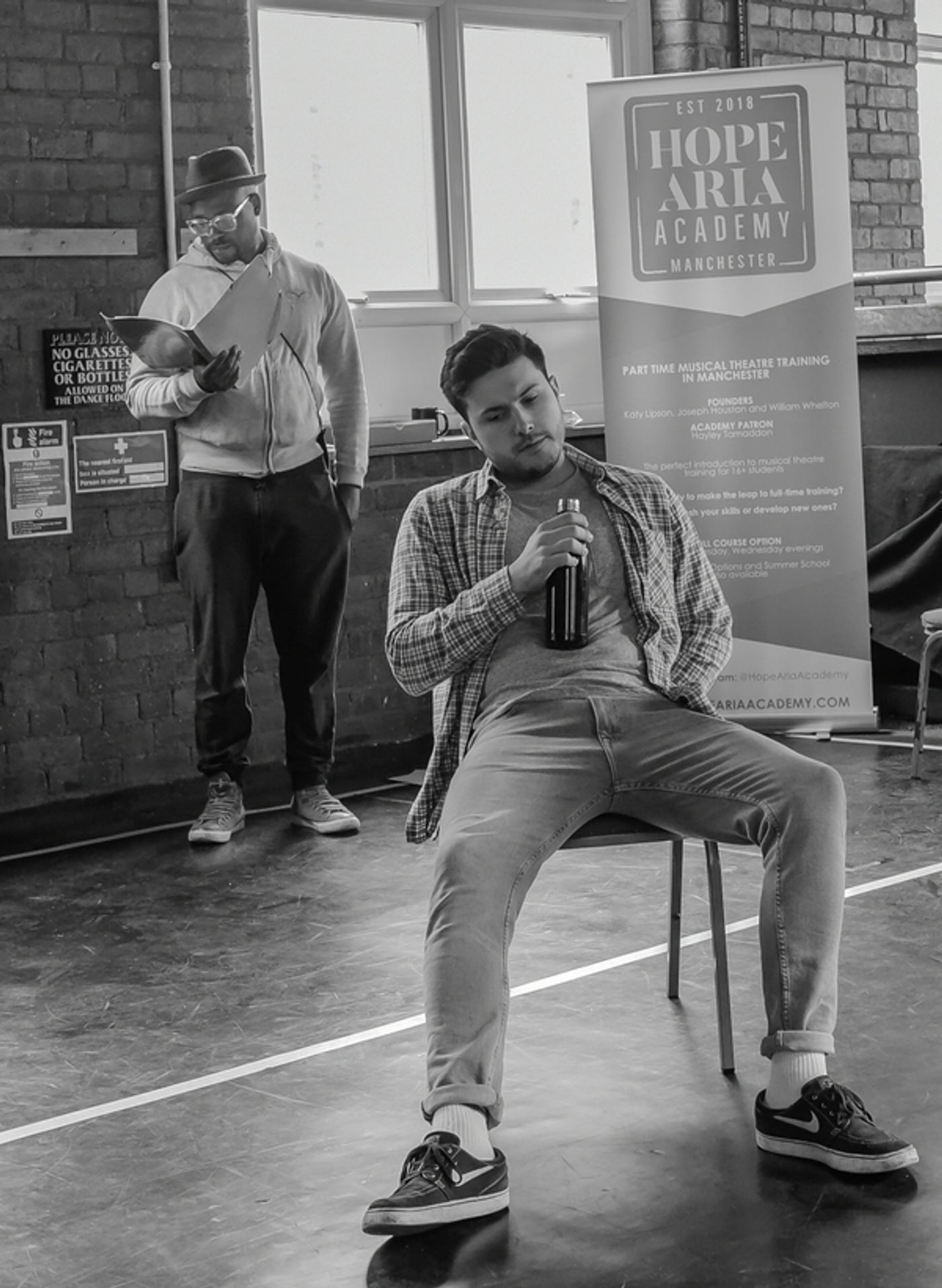 Photo Flash: Inside Rehearsal For Hope Mill Theatre's THE EXONERATED Photo Flash: Inside Rehearsal For Hope Mill Theatre's THE EXONERATED Image