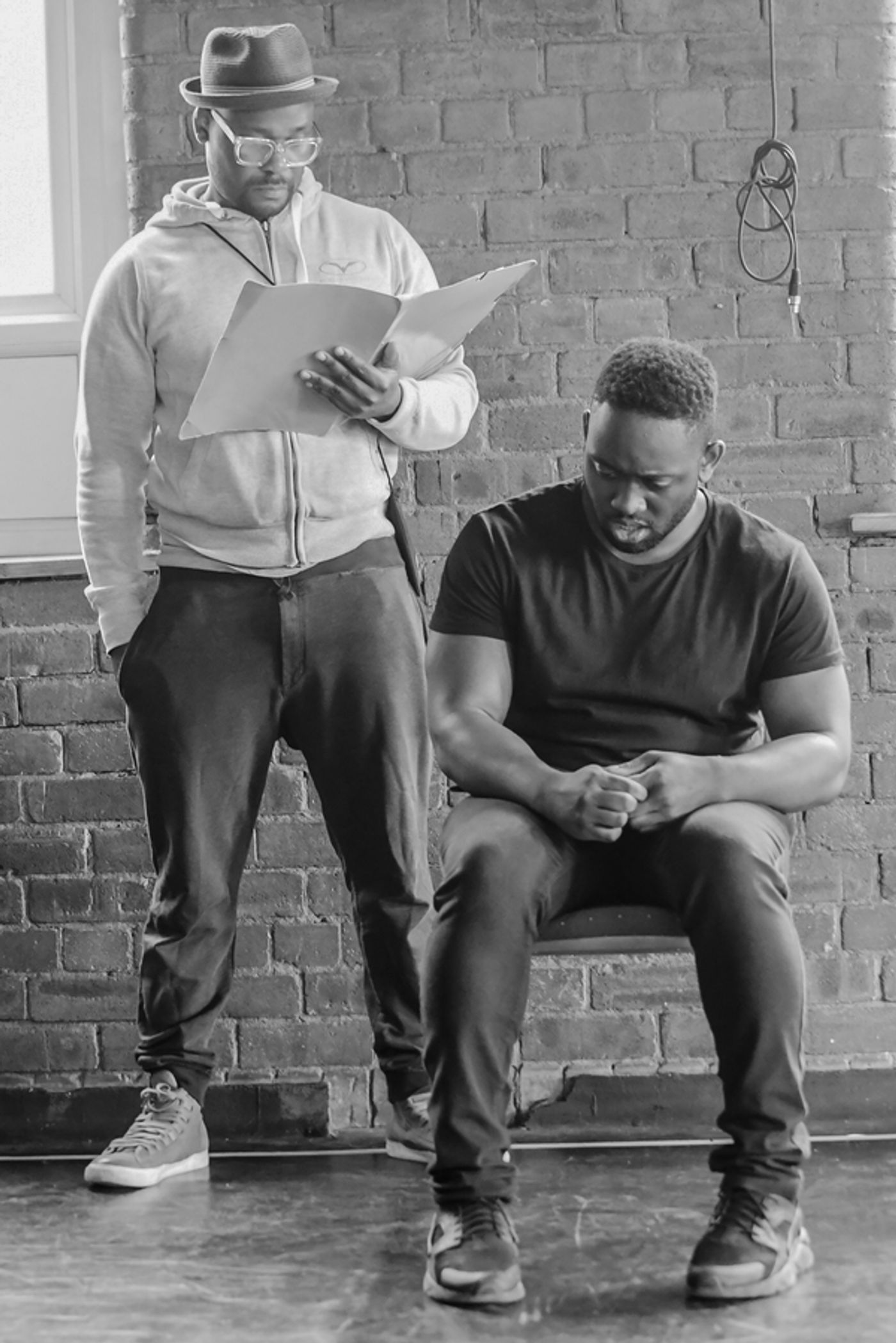 Photo Flash: Inside Rehearsal For Hope Mill Theatre's THE EXONERATED Photo Flash: Inside Rehearsal For Hope Mill Theatre's THE EXONERATED Image