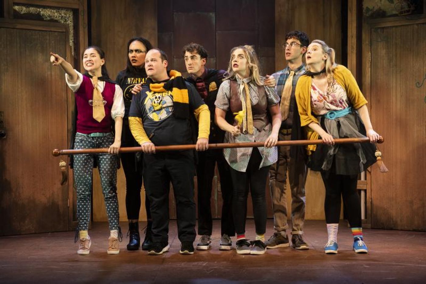 Review: PUFFS OR SEVEN INCREASINGLY EVENTFUL YEARS AT A CERTAIN SCHOOL OF MAGIC AND MAGIC Is A Hilarious Parody For Fans Of The Famous Magic Franchise.  Image