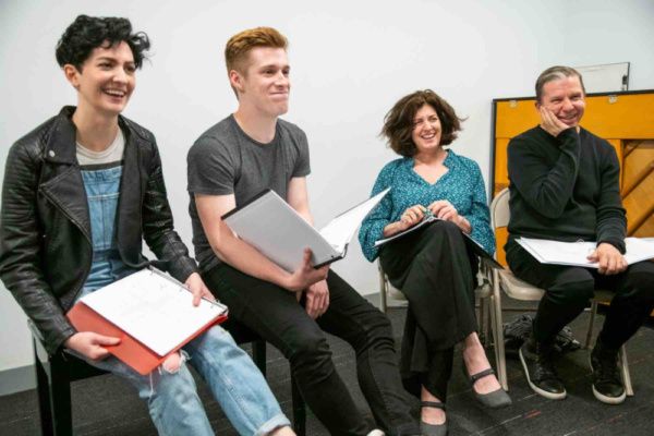 L to R: Morgan Sullivan, Jack Bowman, Shauna Bloom, and Charles Baran Photo