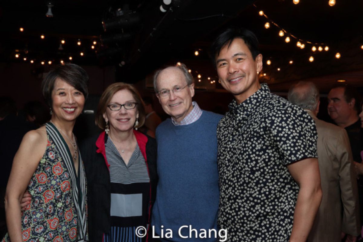 Jeanne Sakata, Barrington Stage Company?s Artistic Director Julianne Boyd, Norman Boyd, Joel de la Fuente at 