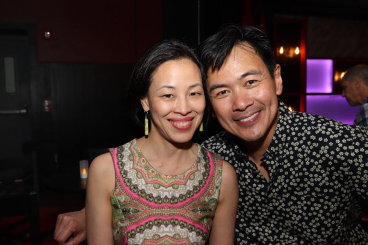 Lia Chang and Joel de la Fuente. Photo by Garth Kravits at 