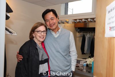 Barrington Stage Company?s Artistic Director Julianne Boyd and Joel de la Fuente Photo