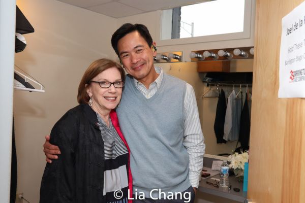 Barrington Stage Company?s Artistic Director Julianne Boyd and Joel de la Fuente Photo