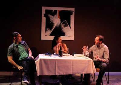 Ruy Iskandar, Tania Verafield, and Silas Weir Mitchell Photo