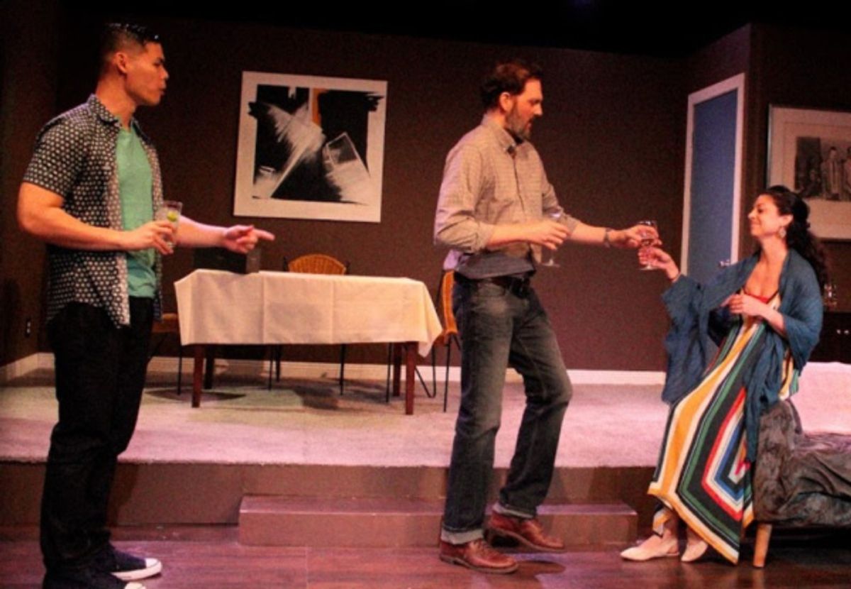 Ruy Iskandar, Silas Weir Mitchell, and Tania Verafield at 