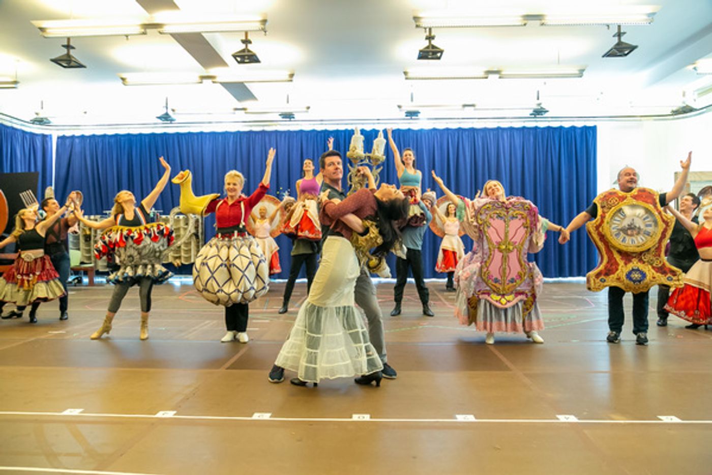 Photo Flash: BEAUTY AND THE BEAST In Rehearsal At Paper Mill Playhouse  Image