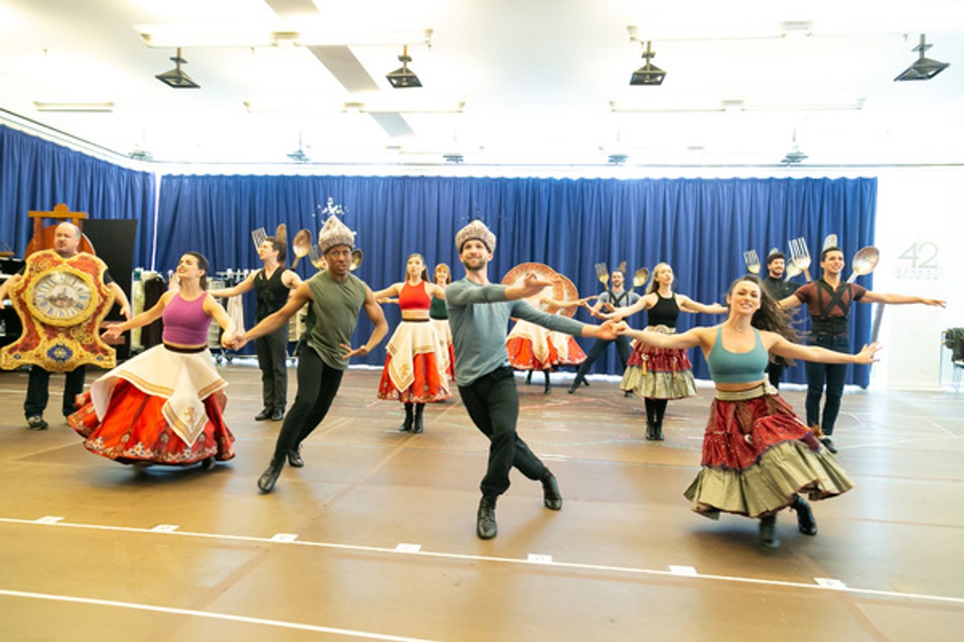 Photo Flash: BEAUTY AND THE BEAST In Rehearsal At Paper Mill Playhouse  Image