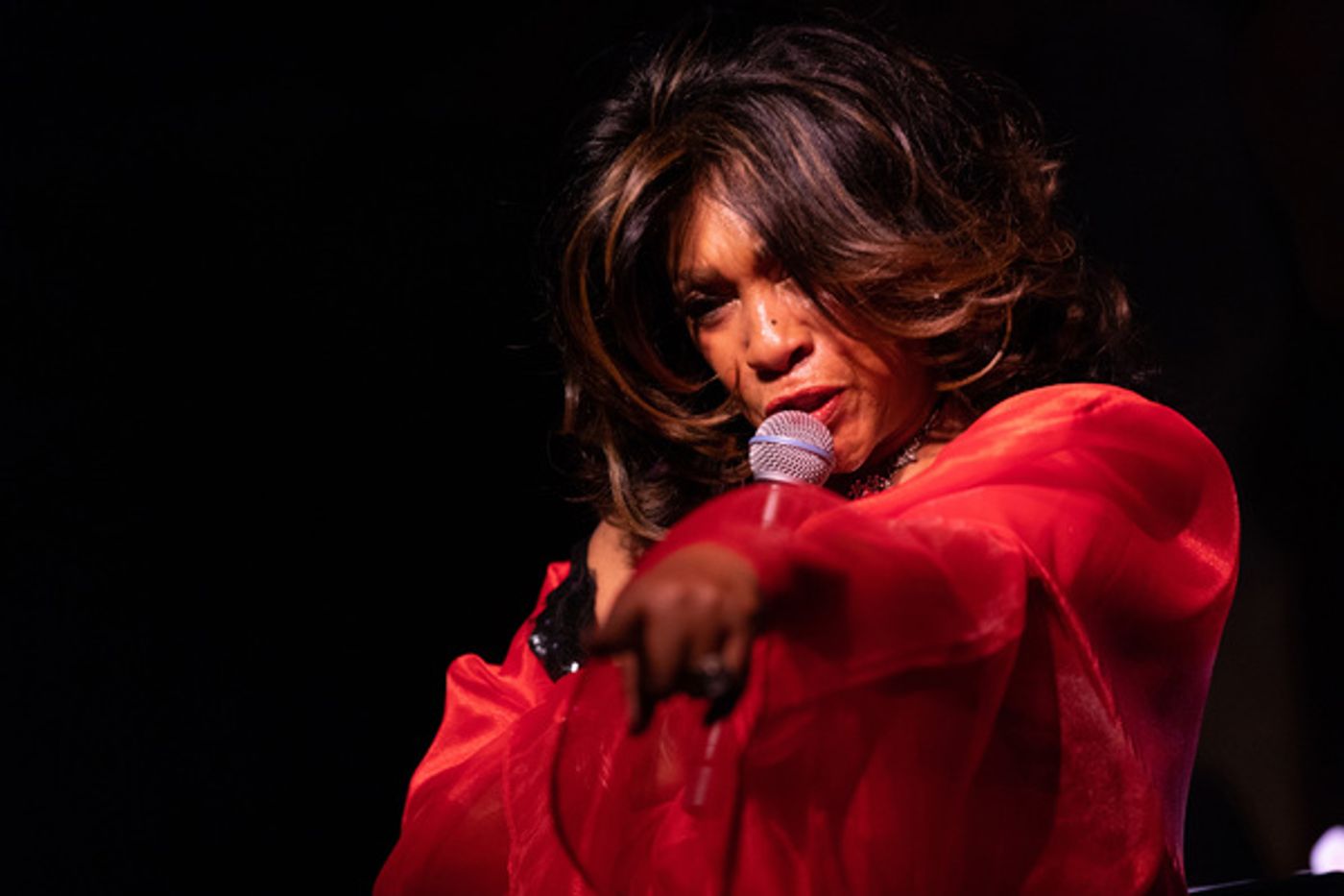 Photo Flash: Mary Wilson of The Supremes Takes The Stage At Cafe Carlyle  Image