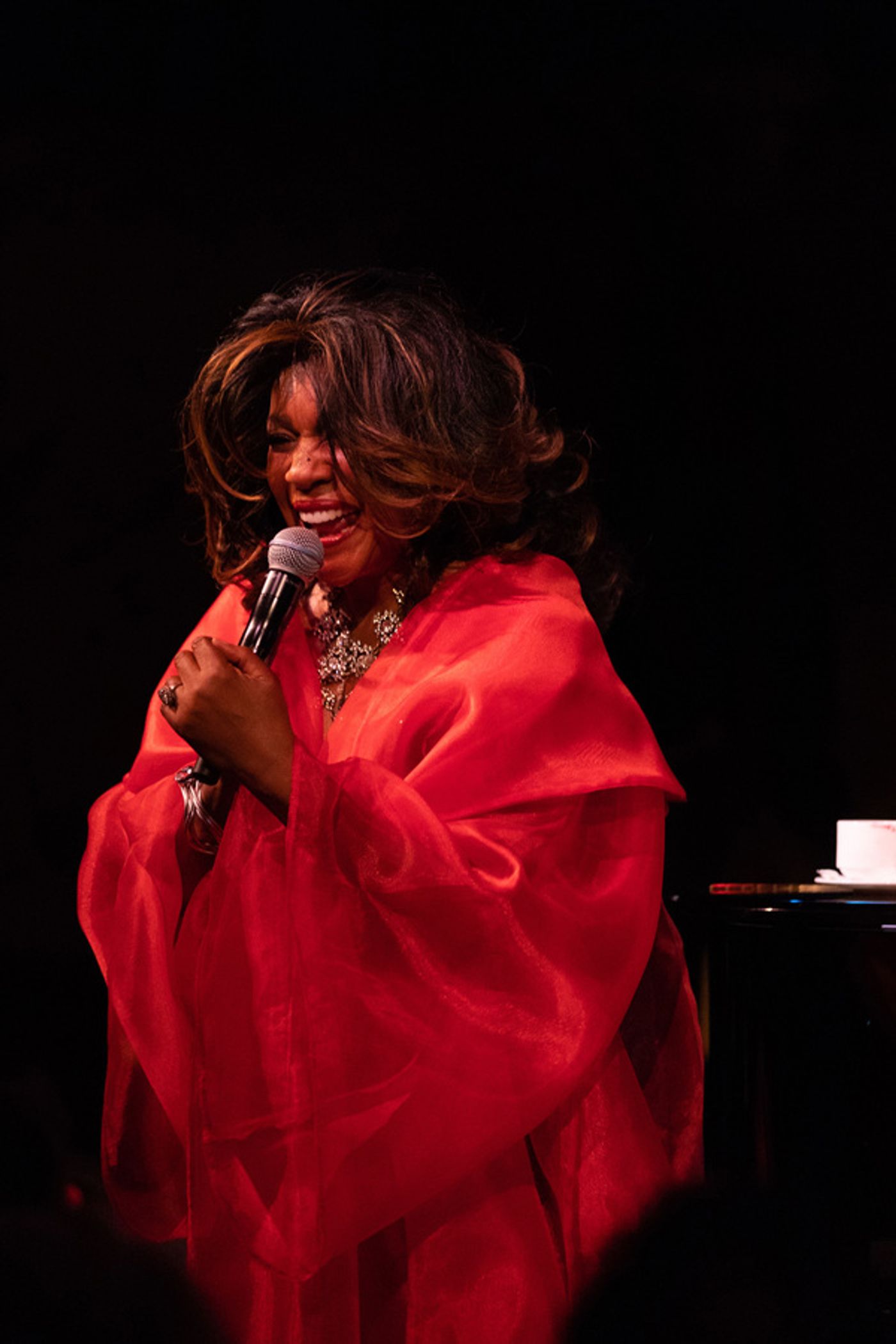 Photo Flash: Mary Wilson of The Supremes Takes The Stage At Cafe Carlyle  Image