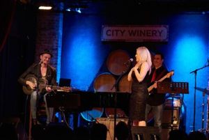 Brian Gallagher and Megan Hilty @ BroadwayWorld Brian Gallagher and Megan Hilty Photo