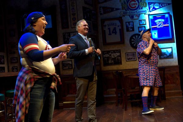 Veronica Garza, Ryne Sandberg, Michael Kingston 
 Photo