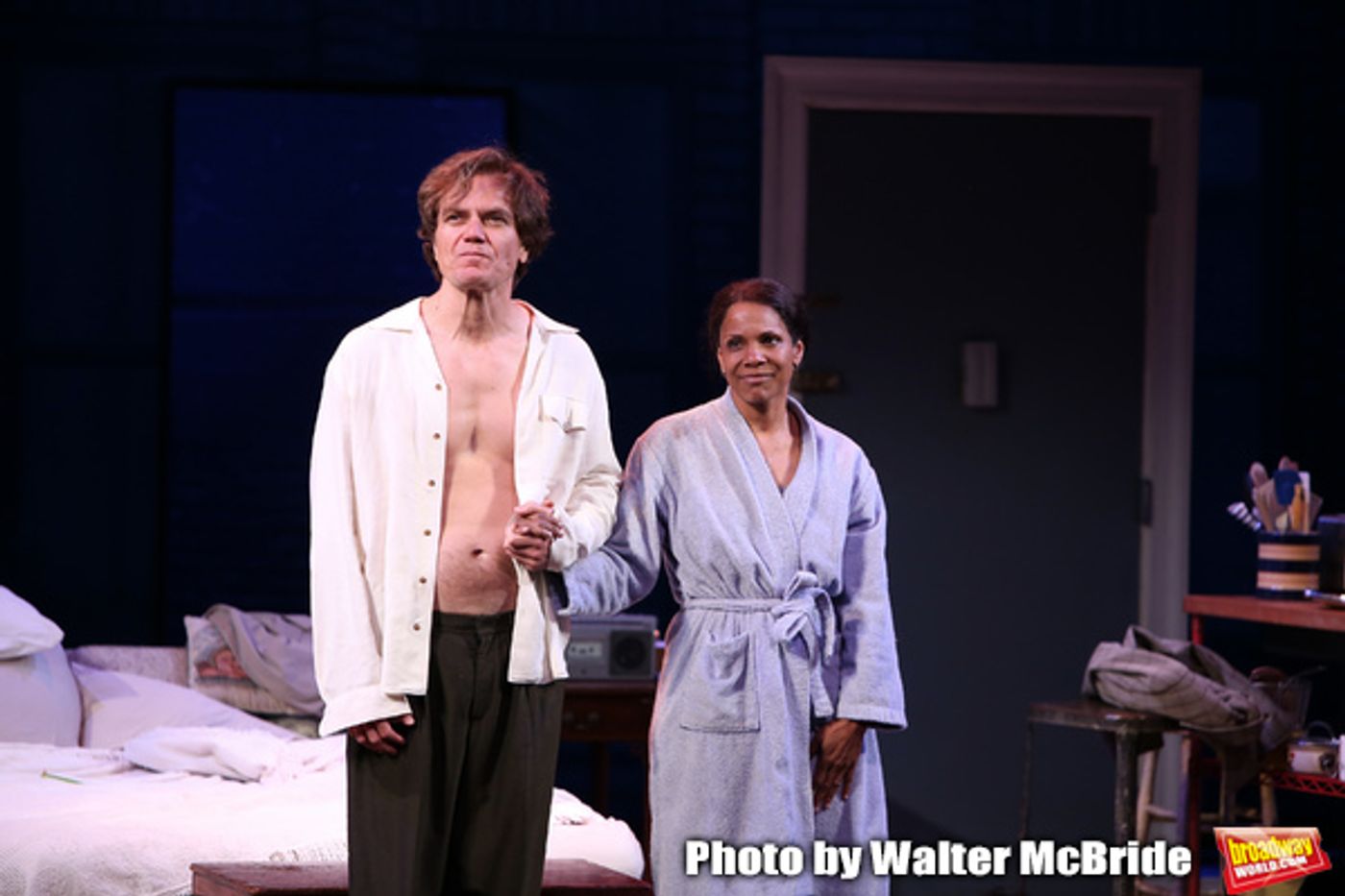 Photo Coverage: The Cast of FRANKIE AND JOHNNY IN THE CLAIR DE LUNE Take Their Bows at the Opening Night Celebration  Image