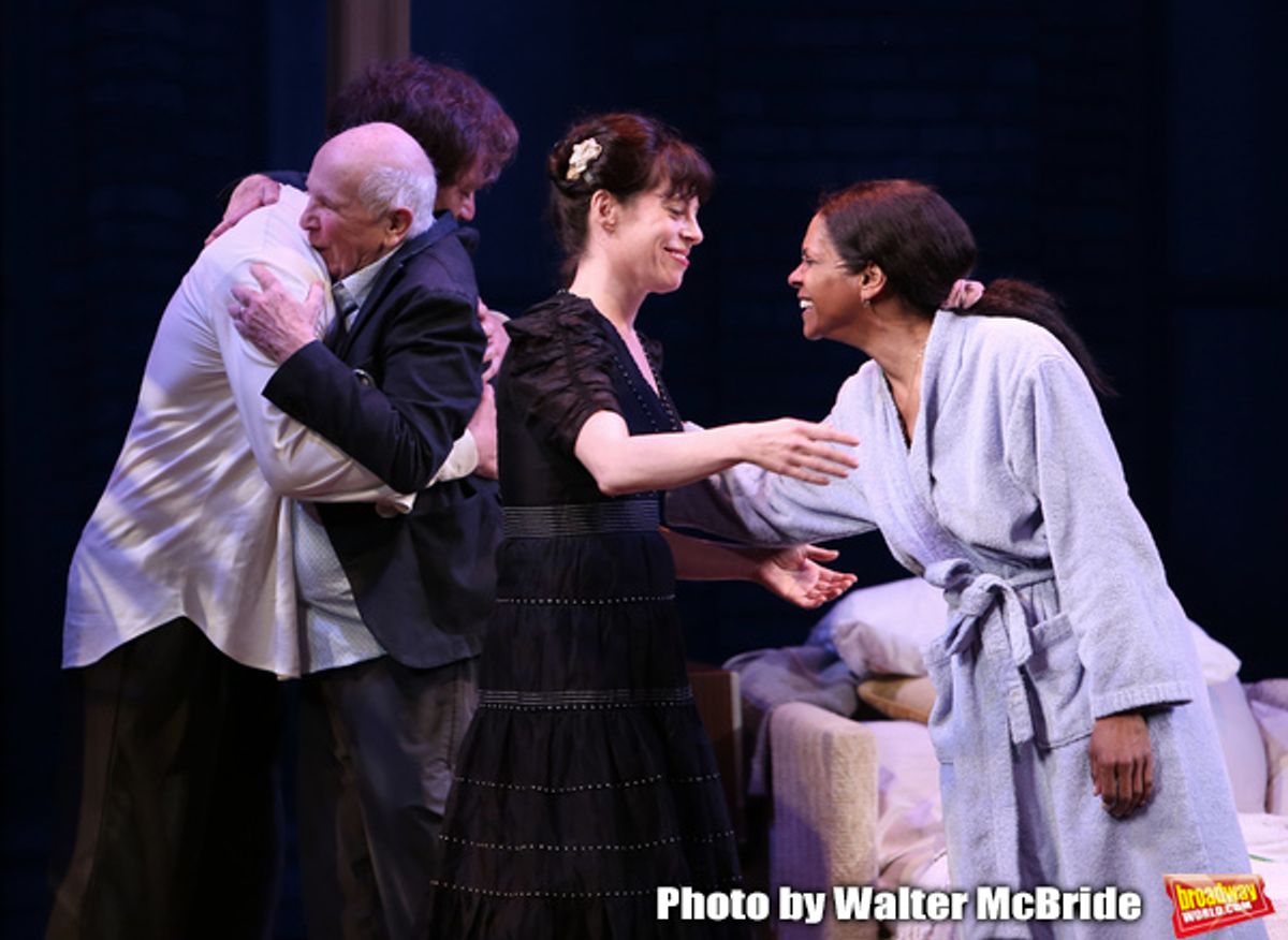 Michael Shannon, Terrence McNally, Arin Arbus and Audra McDonald at 