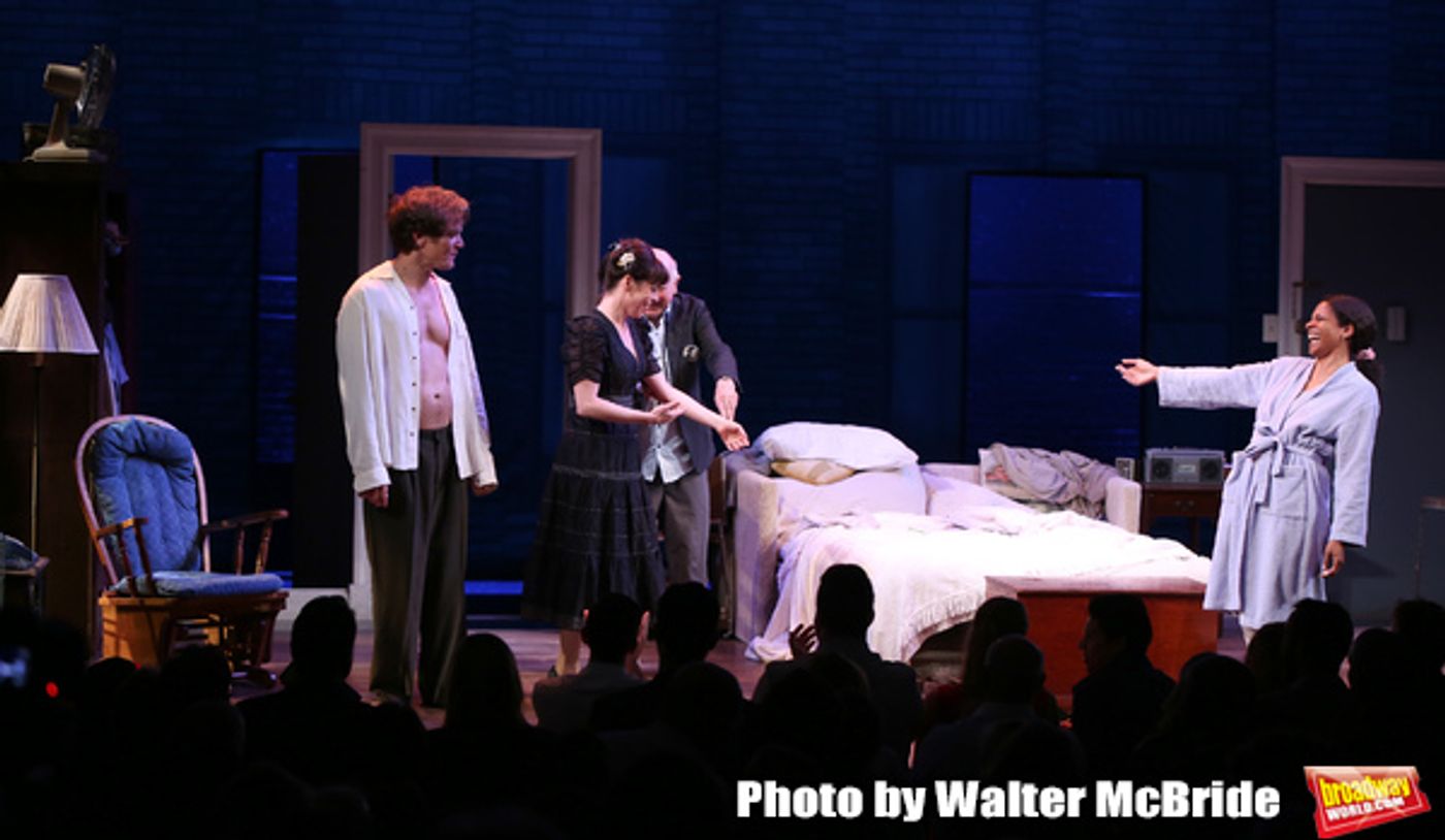 Photo Coverage: The Cast of FRANKIE AND JOHNNY IN THE CLAIR DE LUNE Take Their Bows at the Opening Night Celebration  Image