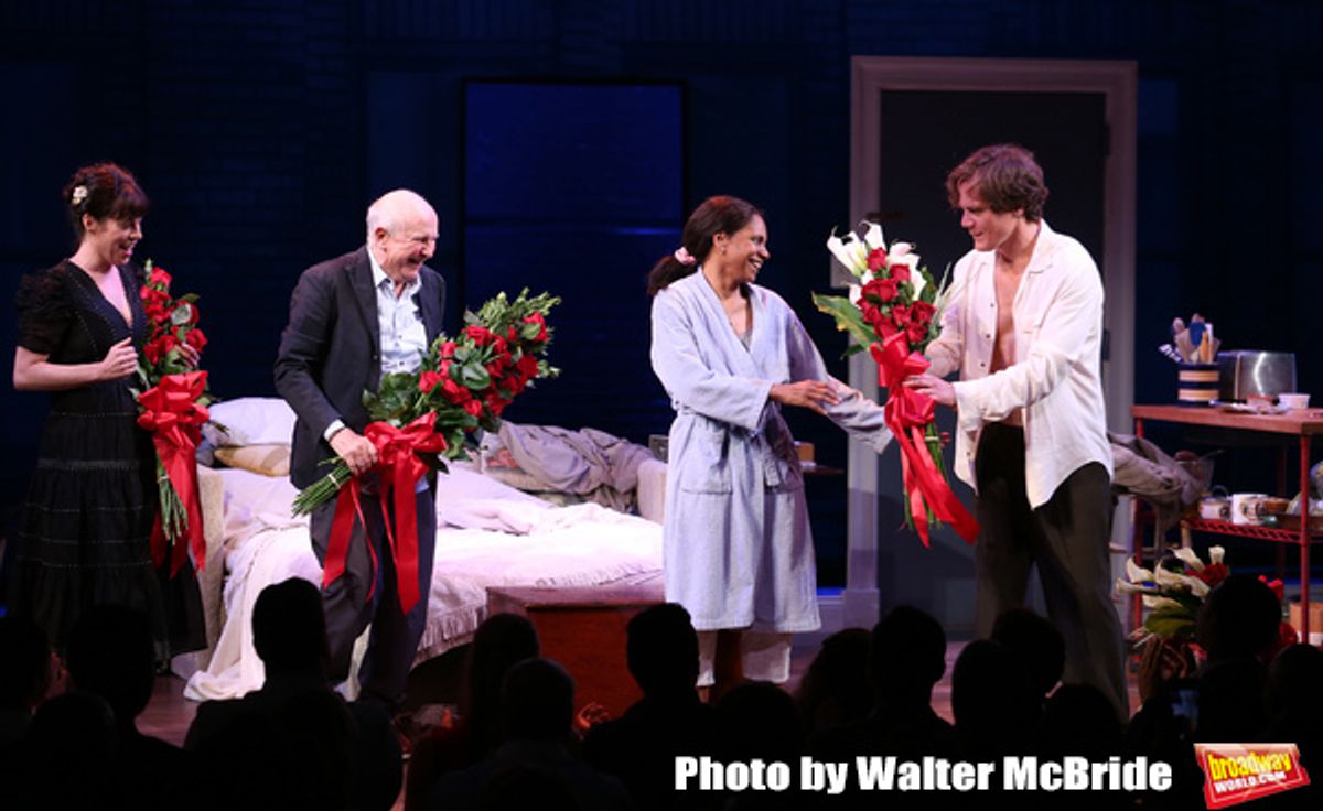 Arin Arbus, Terrence McNally, Audra McDonald and Michael Shannon at 