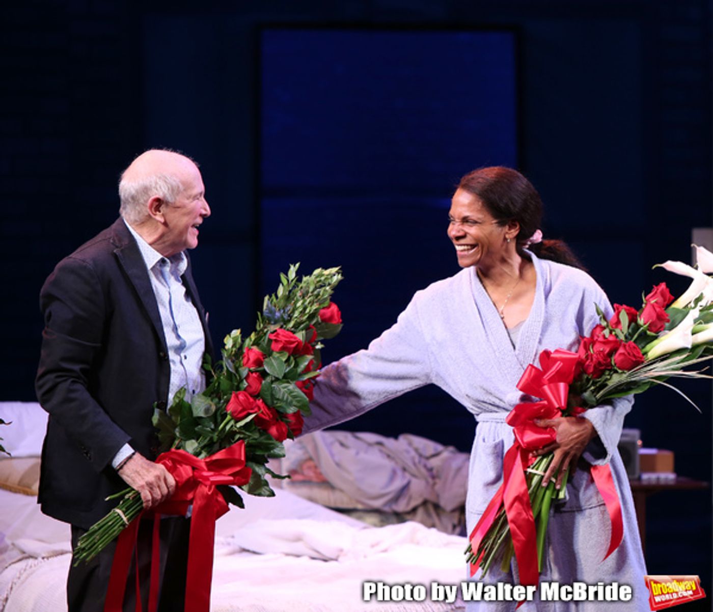 Photo Coverage: The Cast of FRANKIE AND JOHNNY IN THE CLAIR DE LUNE Take Their Bows at the Opening Night Celebration  Image