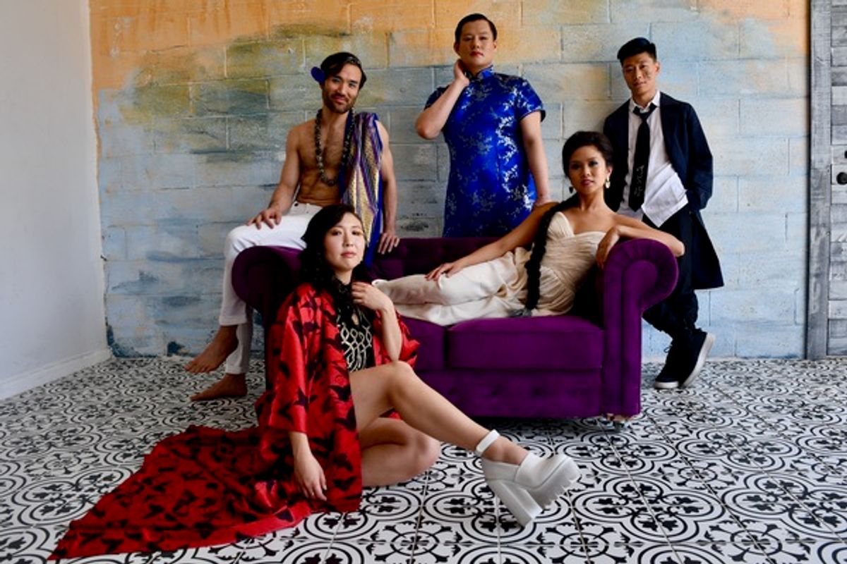 Riza Takahashi (Mean Girls), Jolina Javier (Phantom of the Opera), Marc DelaCruz (Hamilton), Kelvin Moon Loh (Beetlejuice), Joomin Hwang (The Prom) at 