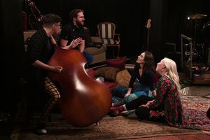 Benjamin Brown, Brandon Wilhelm, Mindy Bell, and Devin Berg @ BroadwayWorld Benjamin Brown, Brandon Wilhelm, Mindy Bell, and Devin Berg Photo