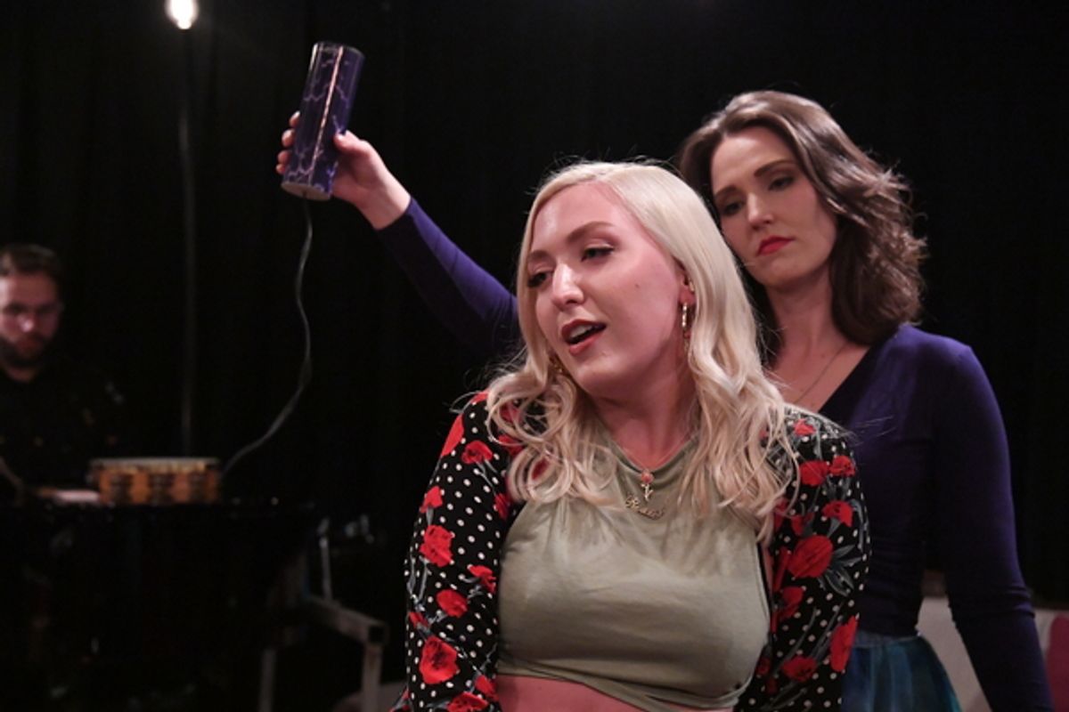 Devin Berg and Mindy Bell  at 