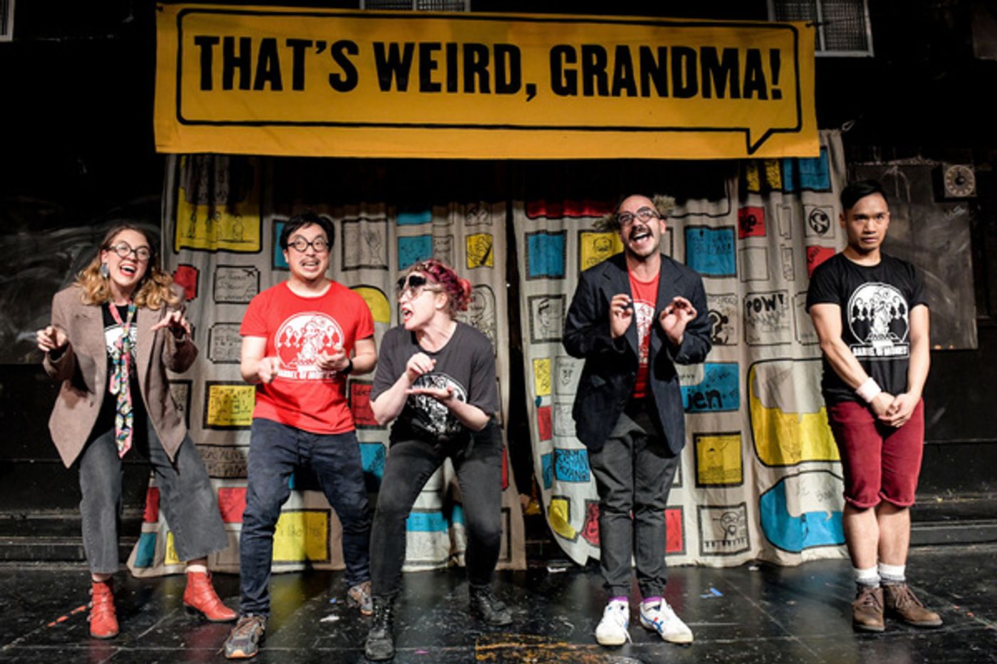 Photo Flash: Barrel of Monkeys' THAT'S WEIRD, GRANDMA Tours Chicago Neighborhoods This Summer Photo Flash: Barrel of Monkeys' THAT'S WEIRD, GRANDMA Tours Chicago Neighborhoods This Summer Image