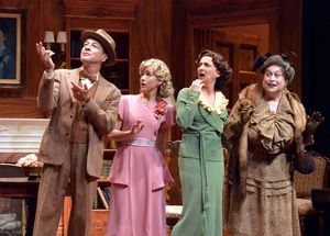 French Stewart, Lily Gibson, Vanessa Claire Stewart and Carole Ita White Photo