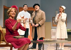 Teresa Ganzel, Nick Gabriel, Gregory North and Roxane Hayward Photo