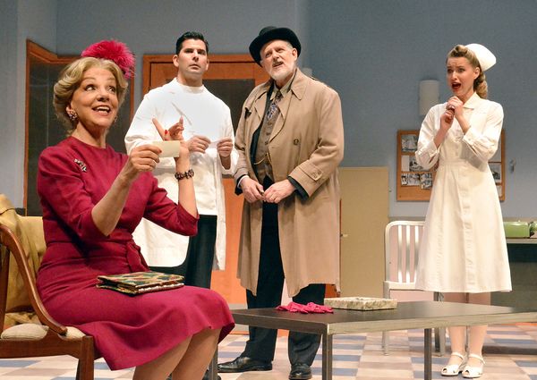 Teresa Ganzel, Nick Gabriel, Gregory North and Roxane Hayward Photo