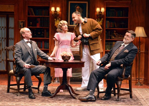 Larry Cedar, Lily Gibson, Nicholas Mongiardo-Cooper and Gregory North Photo