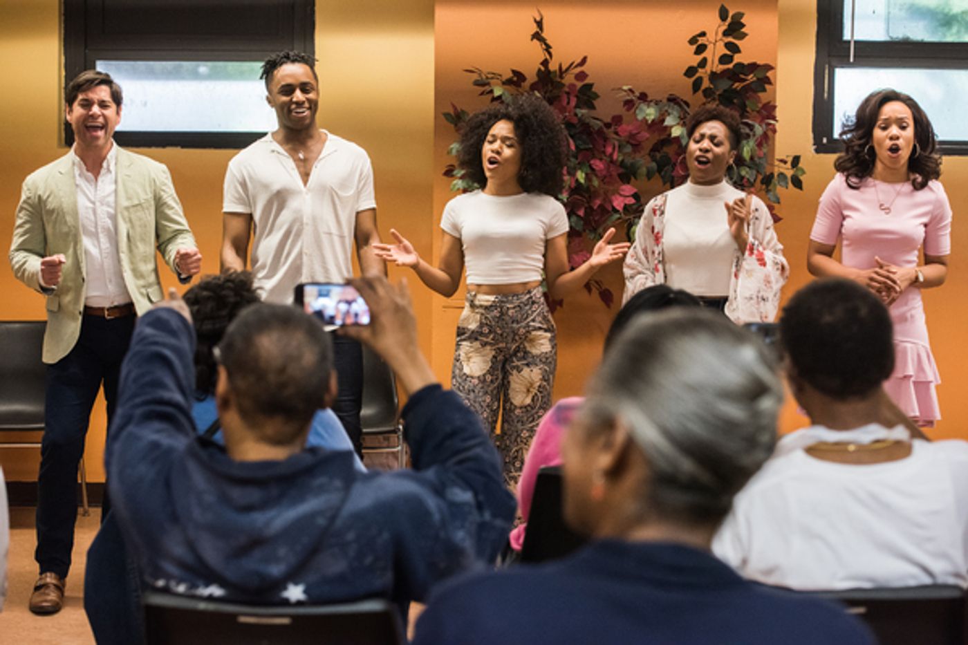 Photo Flash: The Black Is Beautiful Project Joins SING FOR YOUR SENIORS  Image