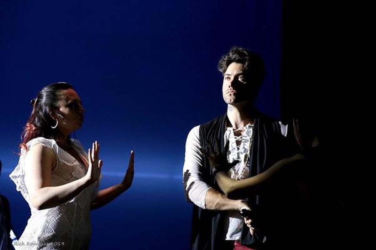 Erin Maya and Ace Young at 