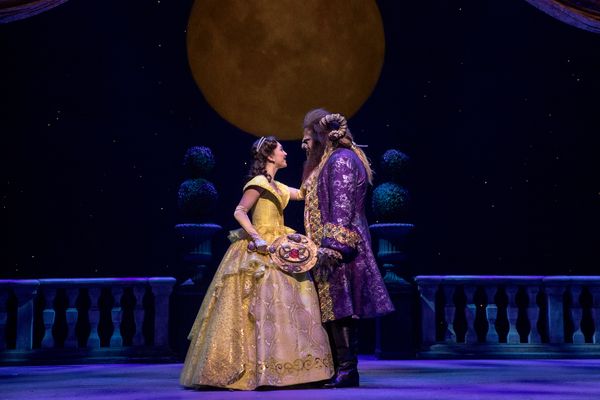 Belinda Allyn (Belle) and Tally Sessions (Beast) Photo