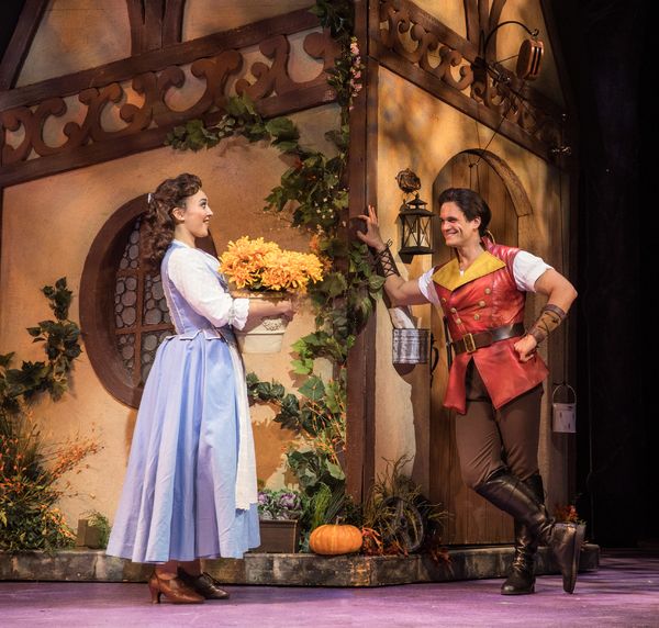 Belinda Allyn (Belle) and Stephen Mark Lukas (Gaston) Photo